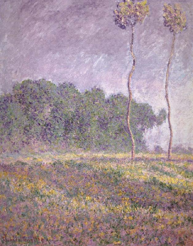 Claude Monet Springtime Landscape oil painting image